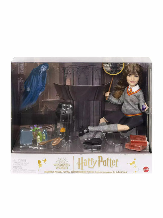 Toy Candle Harry Potter Hermione Granger Doll Play Set With Potions for 6+ Years Mattel