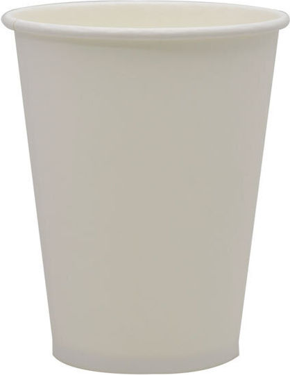 Ecocraft Ποτήρι μιας Χρήσης Χάρτινo Λευκό 470ml 50τμχ