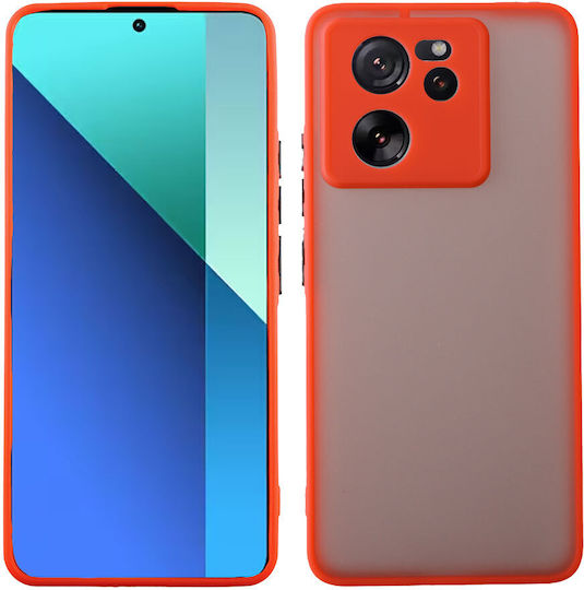 Lime Umschlag Rückseite Kunststoff / Silikon Rot (Xiaomi 13T / 13T ProXiaomi 13T / 13T Pro)