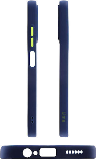 Lime Back Cover Plastic / Silicone Blue (Xiaomi 13T / 13T Pro)