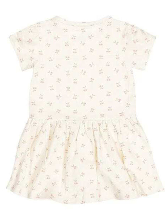 Dirkje Kids Dress Polka Dot Ecru