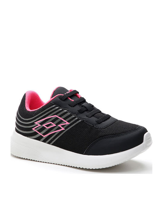 Evolite Amf Vi Cl Kids Sports Shoes Running with Laces Black