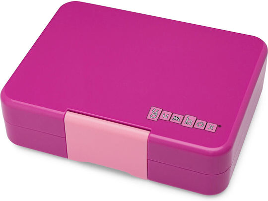Yumbox Πλαστικό Παιδικό Δοχείο Φαγητού Μωβ 24.5 x 17 x 4.5εκ.