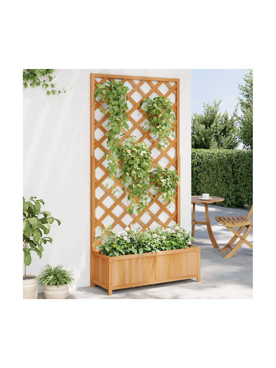 vidaXL Pot Wooden Brown 90x35x180cm.