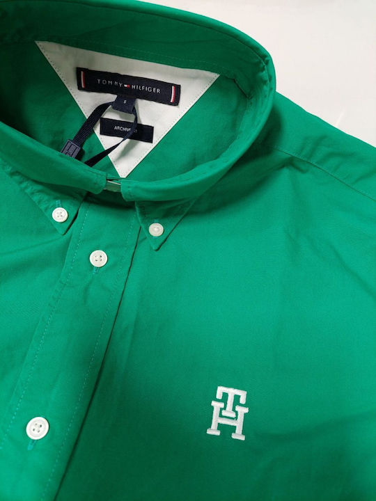 Tommy Hilfiger Cămașă Verde