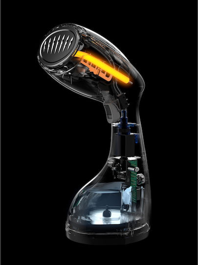 SteamOne Kleiderdampfer Hand 1400W mit Behälter 260ml Schwarz