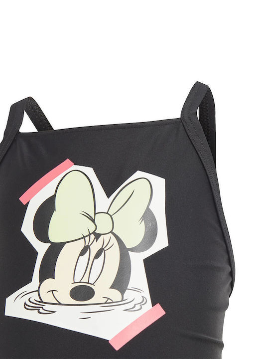 adidas Kinder Badeanzug Einteilig Schwarz