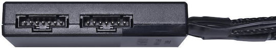 Lian Li UNI FAN TL LCD Case Fan 120mm (1900rpm / 62cfm) with RGB Lighting and 4-Pin PWM / 9-Pin Connection 3pcs