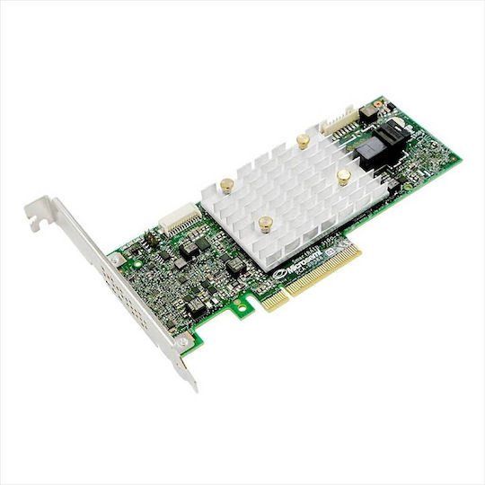 Microchip PCIe Controller with 4 SAS / SATA Ports