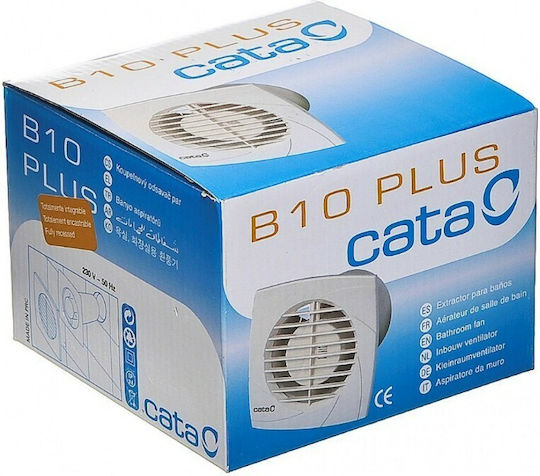 Cata 201-02-30-Plus Wall-mounted Ventilator 100mm White