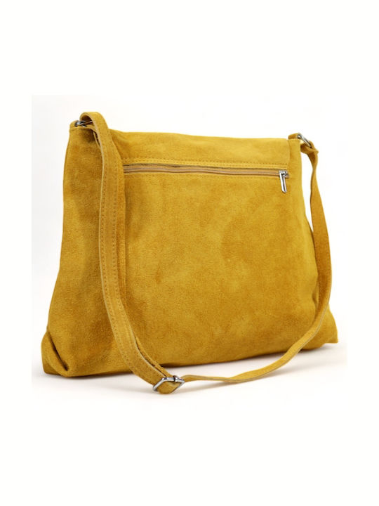 Passaggio Leather Leather Women's Bag Shoulder Yellow