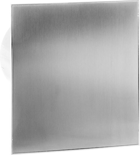 Awenta Trax Wandmontage Lüfter für das Badezimmer 100mm Silber