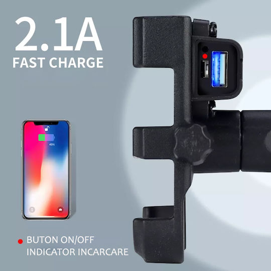 Mount Phone Motorcycle with Case for Mirror