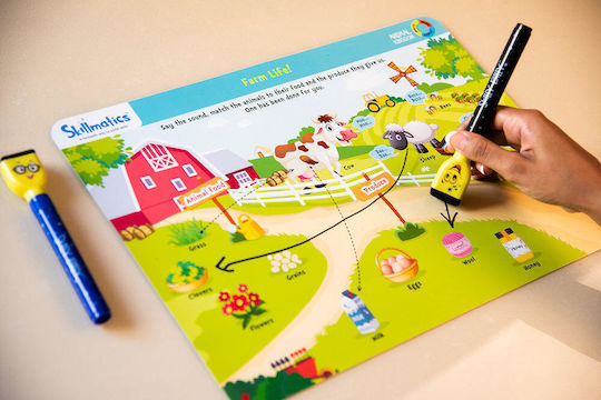 Brettspiel Write And Delete - Animal Kingdom 3+ Jahre (EN) Skillmatics