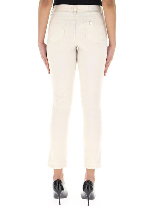 Women's Jean Trousers in Skinny Fit Beige