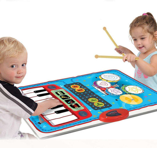 Kids Drum Carpet for 3+ Years