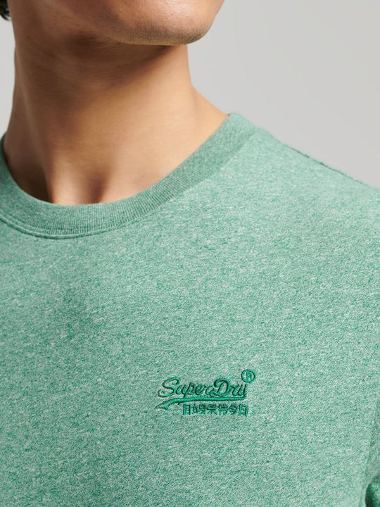 Superdry Vintage T-shirt Bărbătesc cu Mânecă Scurtă Green