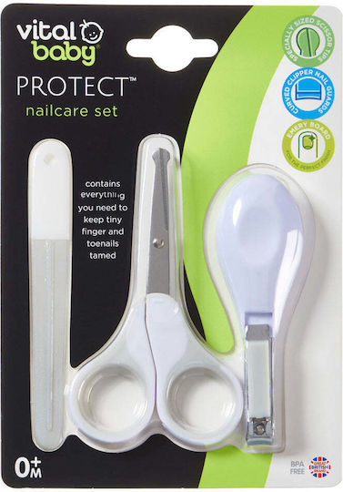 Vital Baby Комплект за Грижа за Ноктите на Бебето Nail Care Kit Бял 1бр