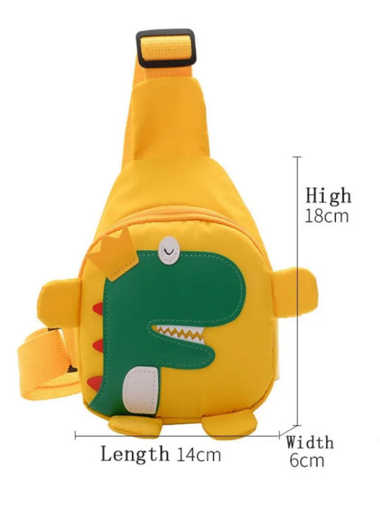 Kinder Rucksack Rucksack Gelb 14cmx6cmx18cmcm