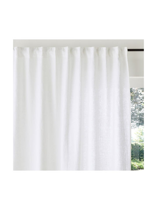 La Redoute Interieurs Curtain Window with Pencil Pleat White 350339878_10465_45 250x140cm
