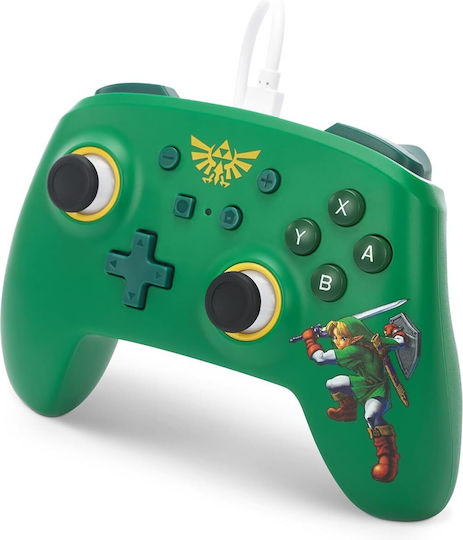 PowerA Gamepad Cu Fir Pentru Switch Hyrule Defender