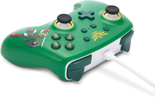 PowerA Gamepad Cu Fir Pentru Switch Hyrule Defender