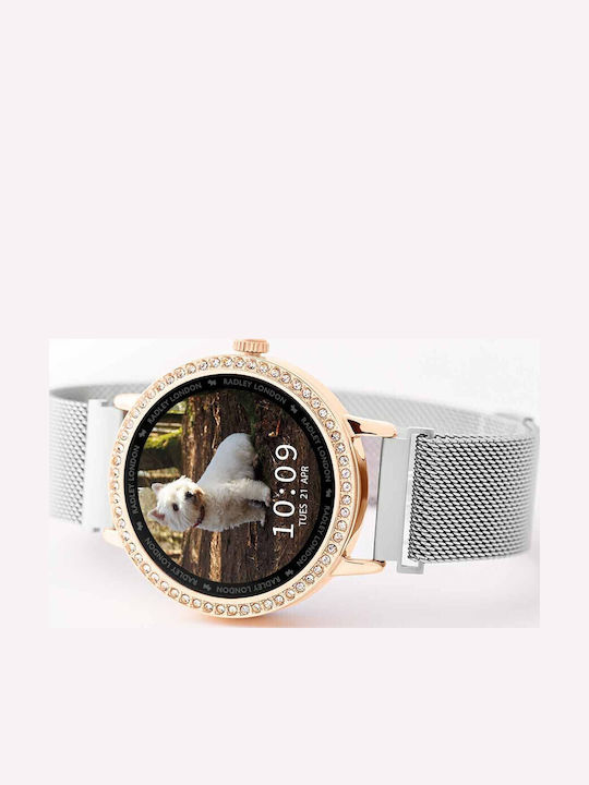 Radley Women's Watch with Silver Metal Bracelet