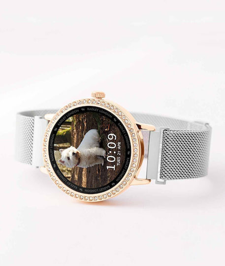 Radley Smartwatch Mit Herzfrequenzmesser Silber