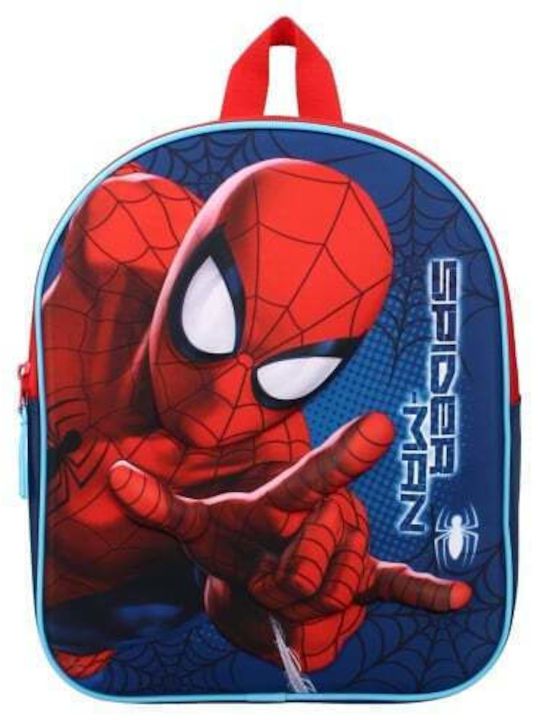 Spiderman School Bag Backpack Elementary, Elementary in Red color