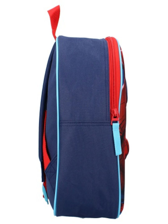 Spiderman School Backpack for Elementary Red 26 x 11 x 32 cm