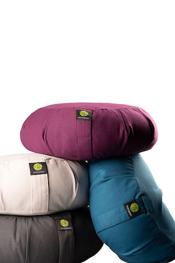 Simply Green Yoga Pillow in Gray Color