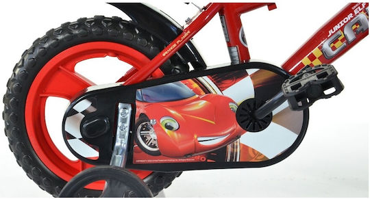 Dino Bikes Cars 12" Kinder Fahrrad BMX Rot