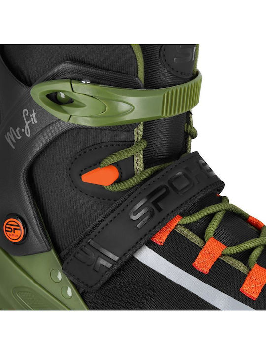 Spokey Adult Inline Rollers Green