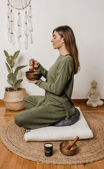 Simply Green Μαξιλάρι Yoga Γκρι