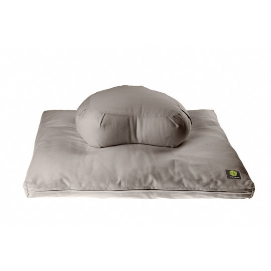Simply Green Yoga Pillow in Gray Color