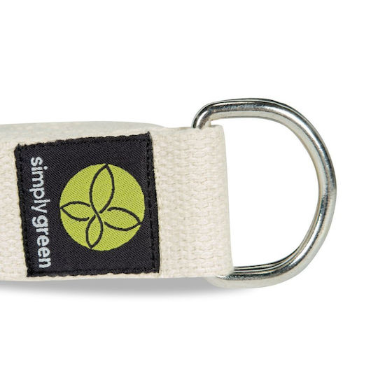 Simply Green Ζώνη Yoga Λευκή