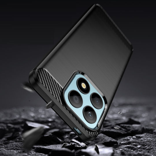 Back Cover Plastic / Silicon Negru (Honor X8a)