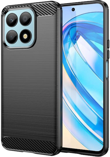 Back Cover Plastic / Silicon Negru (Honor X8a)
