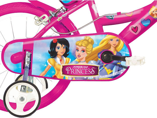 Dino Bikes Princess 14" Bicicletă pentru copii BMX Roz
