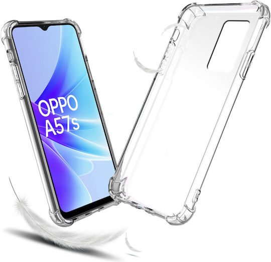 Back Cover Σιλικόνης Διάφανο (Oppo A57s)
