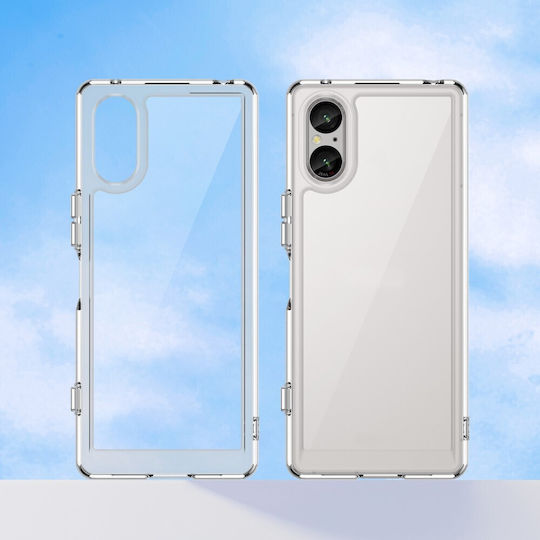 Umschlag Rückseite Silikon Transparent (Xperia 5 V)