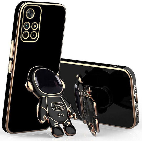 Back Cover Σιλικόνης Μαύρο (Poco M4 Pro)