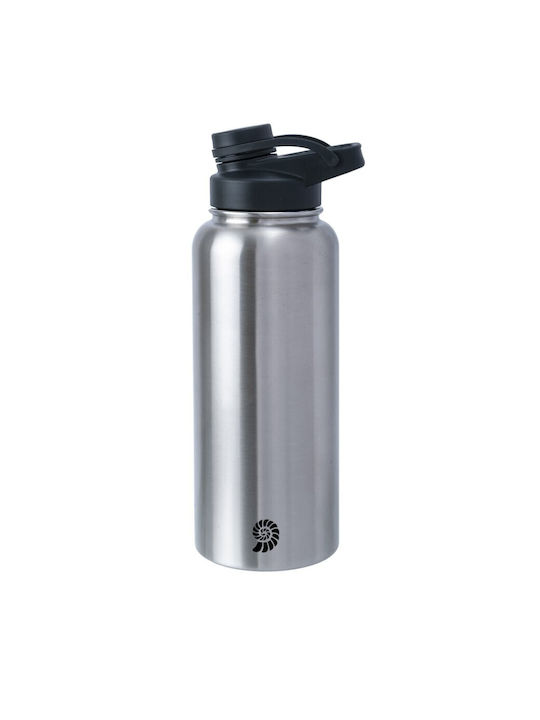 Origin Outdoors Sticla de apa Oțel inoxidabil 1000ml Argintiu