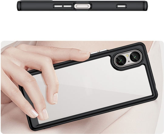 Umschlag Rückseite Silikon Transparent (Xperia 5 V)
