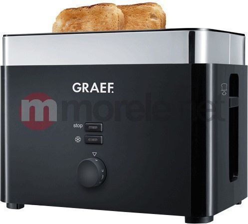 Graef Graef Toaster 2 Schlitze 1000W Schwarze