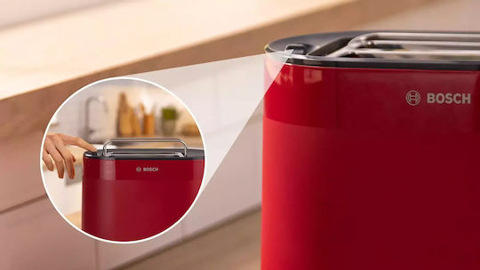 Bosch MyMoment Toaster 2 Slots 950W Red