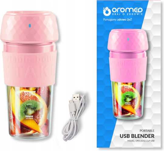 Oromed Oro-Juicer Blender Blender for Smoothies 0.25lt Pink