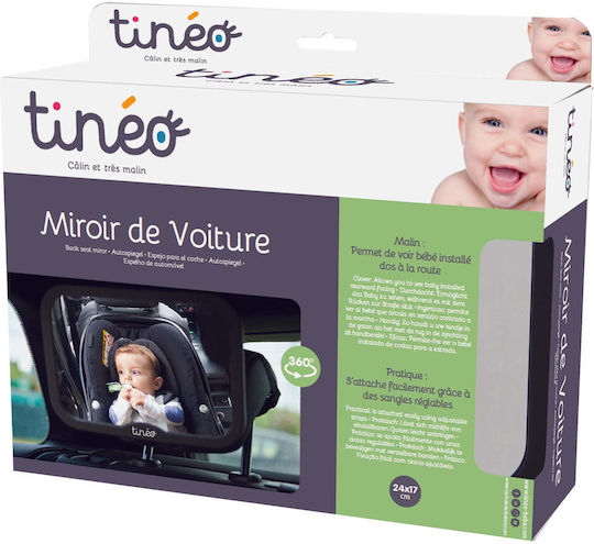Tineo Oglindă auto pentru copii Negruς