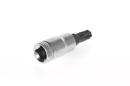 Gedore Bit-Stecknuss mit Torx-Bit und Antriebsvierkant 1/4'' Größe T30 1Stück