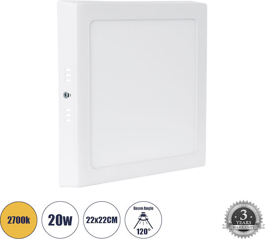 GloboStar Εξωτερικό LED Panel 20W GloboStar Εξωτερικό LED Panel 20W